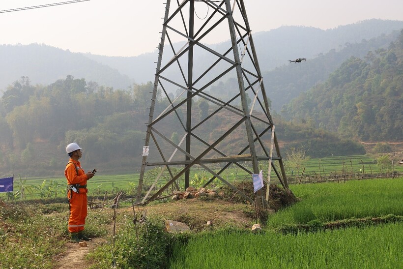 Công ty Điện lực Điện Biên diễn tập phòng chống thiên tai và tìm kiếm cứu nạn an toàn và xử lý sự cố - 6