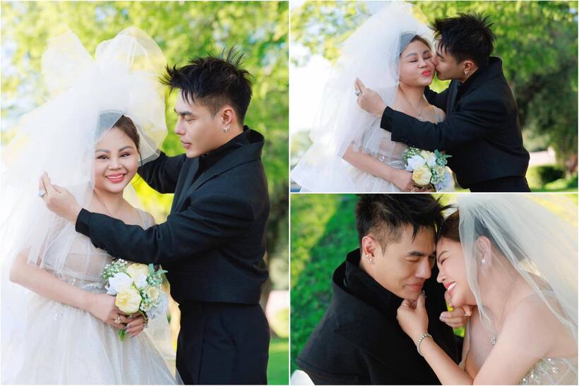 Bộ ảnh cưới của Lê Dương Bảo Lâm và Lê Giang.