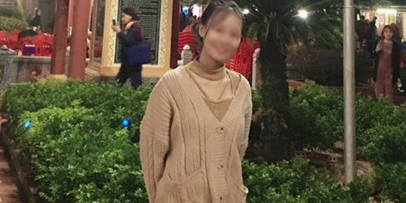 Chị Hồ Ngọc Tuyến trước khi mất tích. Ảnh: Lao động