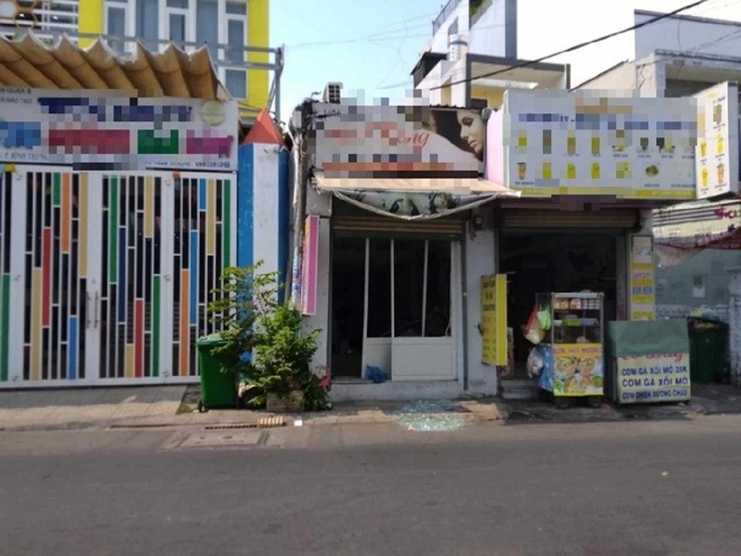 Hiện trường vụ nổ. Ảnh: Thanh Niên