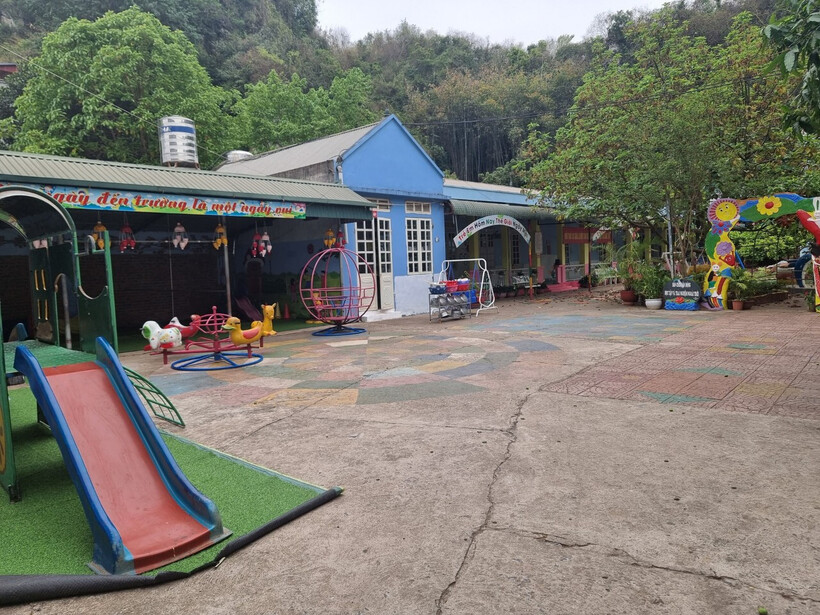 Trường Mầm non Sơn Ca (phường Chiềng Sinh, TP.Sơn La). Ảnh: Vietnamnet.