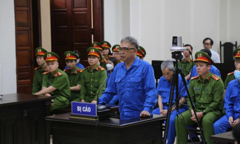 Ông Đỗ Hữu Ca tại phiên tòa.