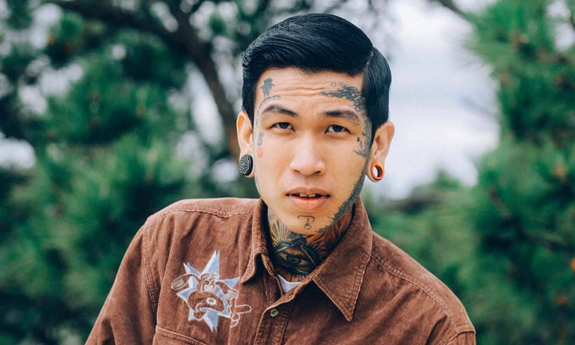 Nam rapper Dế Choắt.