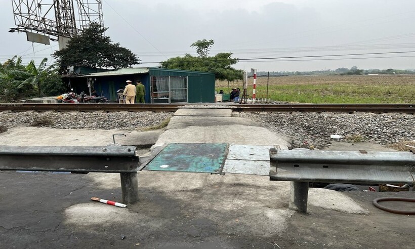 Hiện trường vụ tai nạn. Ảnh CACC