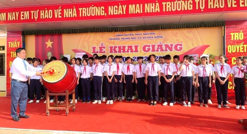 TRƯỜNG THCS HOA ĐỘNG (H. THỦY NGUYÊN, HẢI PHÒNG): Giáo dục chất lượng toàn diện - 2