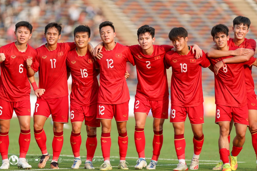 U23 Việt Nam. Ảnh: VFF/Giao thông