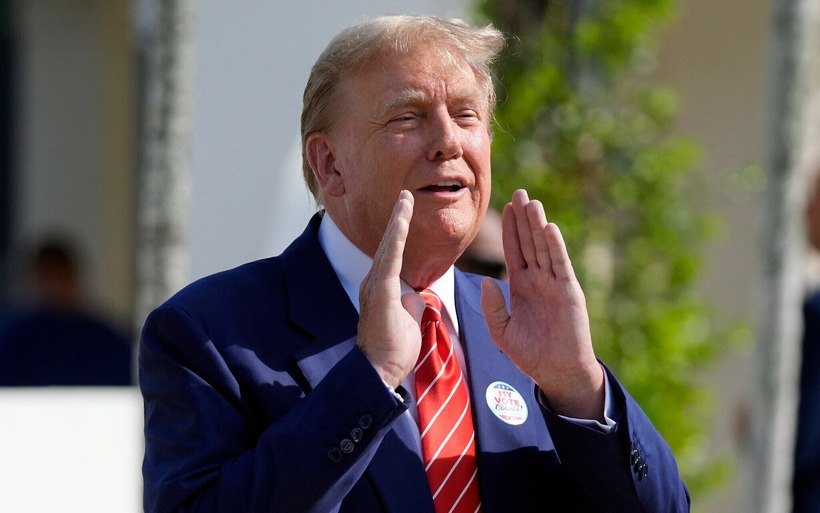 Cựu Tổng thống Mỹ Donald Trump. Ảnh: AP