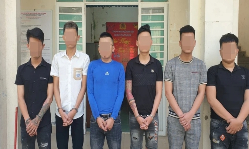 Các đối tượng bị tạm giữ hình sự. Ảnh: Pháp Luật TP.HCM