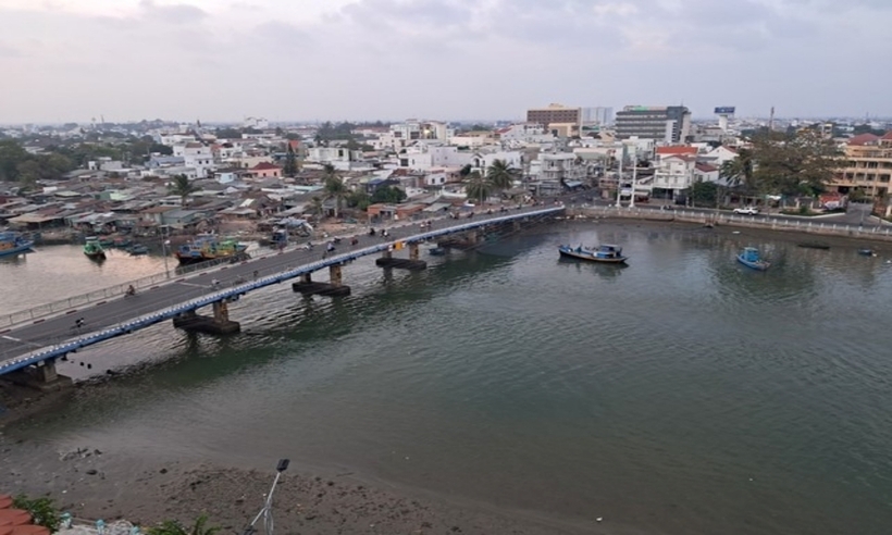 Sông Cà Ty ở tỉnh Bình Thuận. Ảnh: Người Lao Động