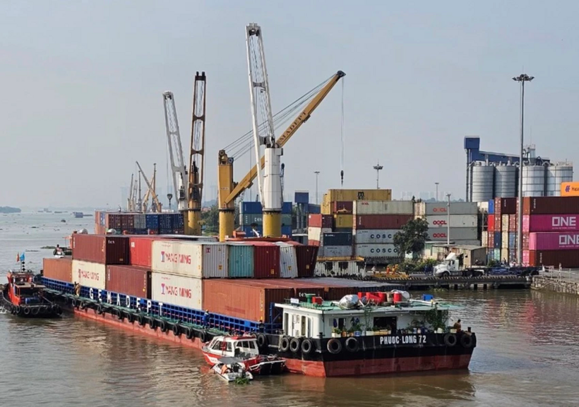 Con tàu được giải cứu thành công. Ảnh: Pháp luật TP.HCM