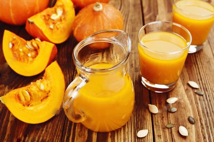 Những lợi ích trên cả tuyệt vời của nước bí đỏ sống.