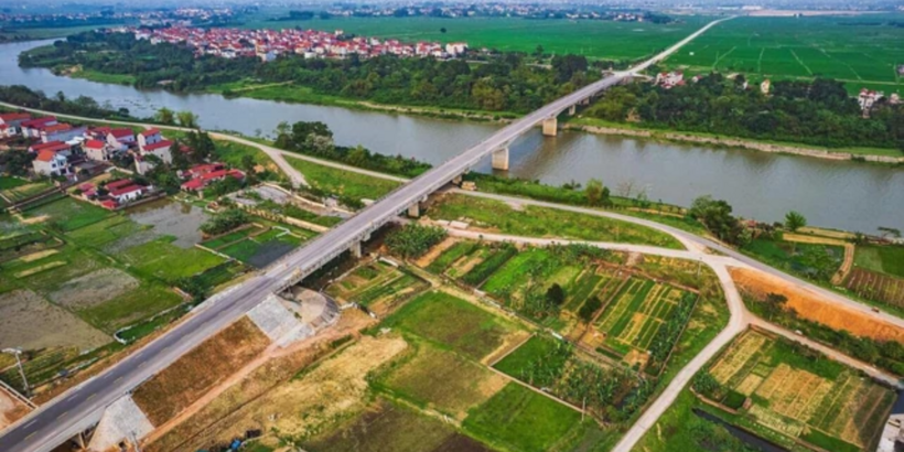 Thông xe cầu 200 tỷ kết nối Hà Nội - Bắc Giang. Ảnh: Sức khỏe & Đời sống