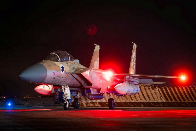 Máy bay F-15 của Israel. Ảnh: Reuters.