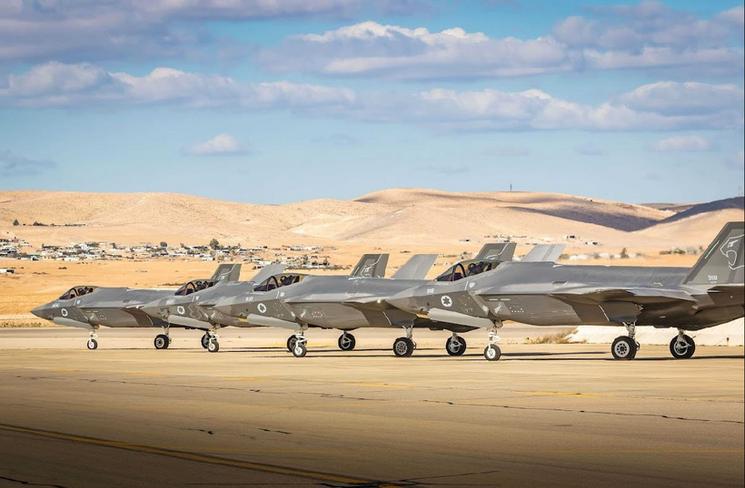 Căn cứ Nevatim - nơi Israel đặt một phi đội chiến đấu cơ tàng hình F-35. Ảnh: AP