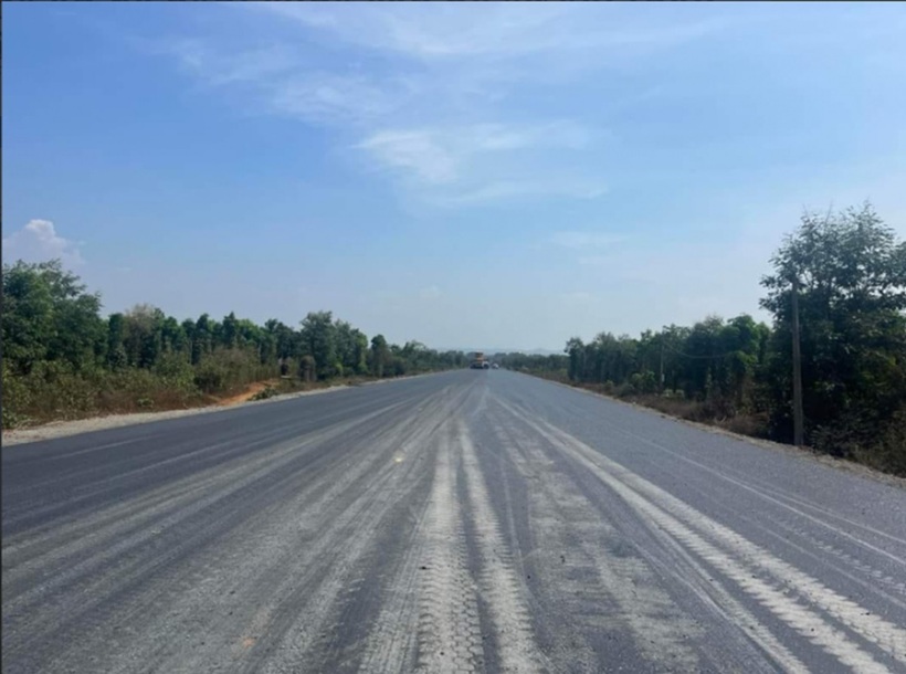 Một đoạn Dự án đầu tư xây dựng đường Hồ Chí Minh đoạn tránh Đông TP Buôn Ma Thuột đang thi công dang dở. Ảnh: Cổng thông tin điện tử Chính phủ.