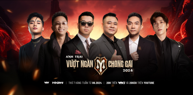 6 cái tên siêu hot trong Anh Trai Vượt Ngàn Chông Gai.