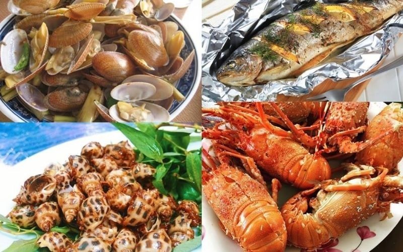Sầu riêng kỵ với hải sản