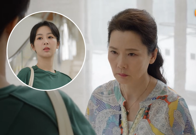 Lưu Uyển Ngọc có chút lo lắng khi biết con gái bị trẹo chân.