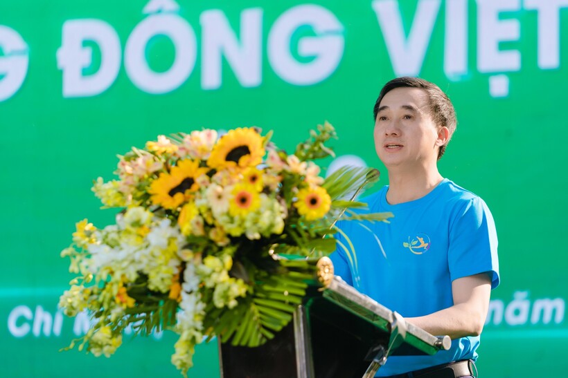 TTƯT.GS.TS Trần Văn Thuấn - Thứ trưởng Bộ Y tế phát biểu chỉ đạo tại chương trình.