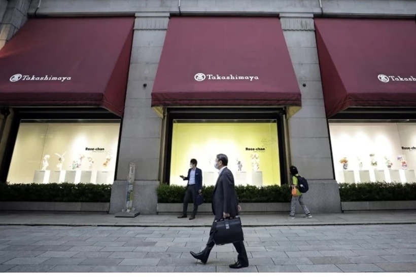 Trung tâm mua sắm Takashimaya ở Tokyo. Ảnh: Bloomberg.