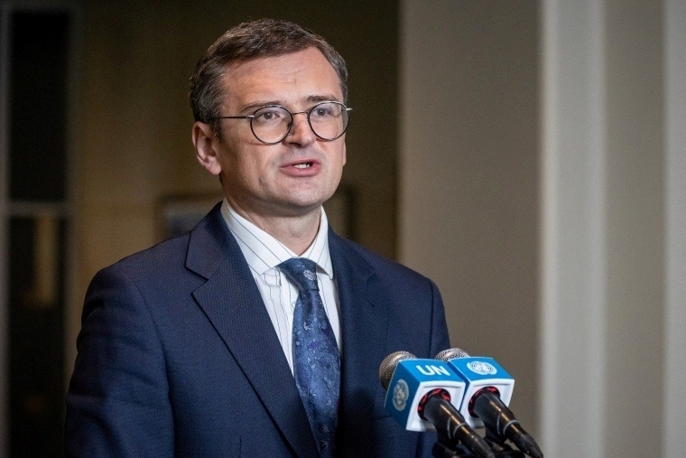 Ngoại trưởng Ukraine Dmytro Kuleba. Ảnh: NBC News