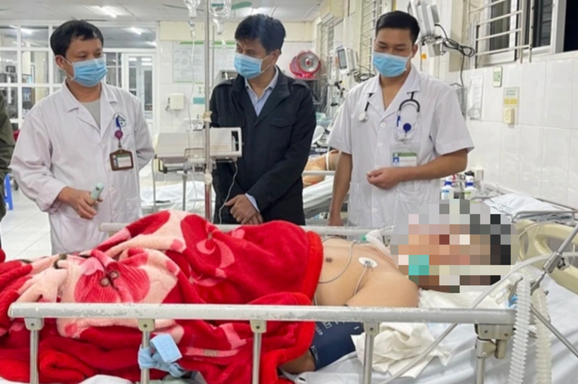 Anh Quách Văn Trường bị đâm trọng thương, điều trị một thời gian dài nhưng không qua khỏi. Ảnh: Dân trí