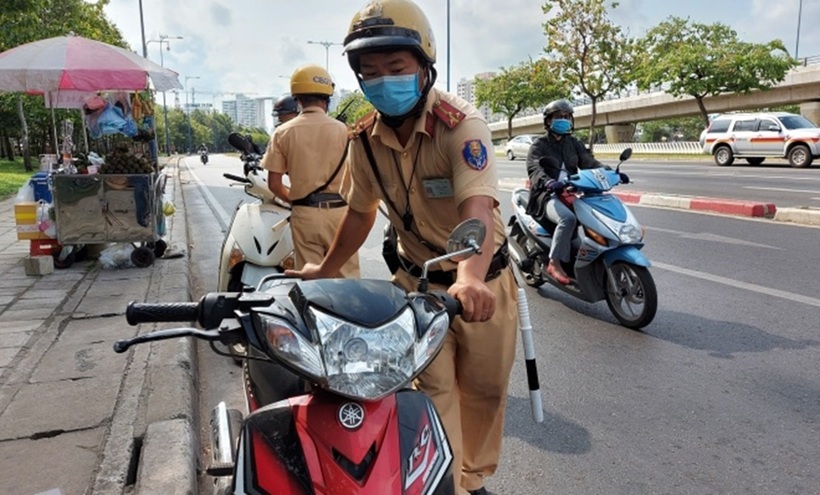 Mắc lỗi gì sẽ bị CSGT giữ phương tiện.