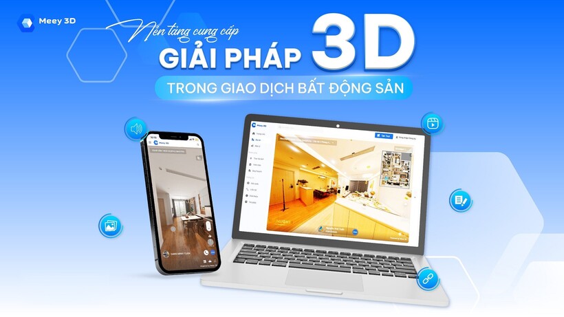 Meey 3D cung cấp giải pháp 3D trong giao dịch bất động sản