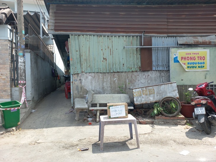 Khu trọ xảy ra vụ án. Ảnh: Tuổi Trẻ