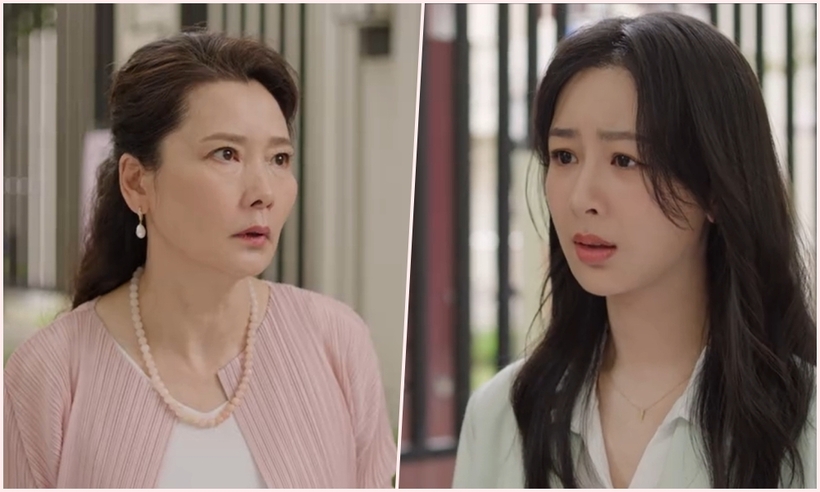 Cuộc trò chuyện của hai mẹ con kết thúc không vui vẻ.