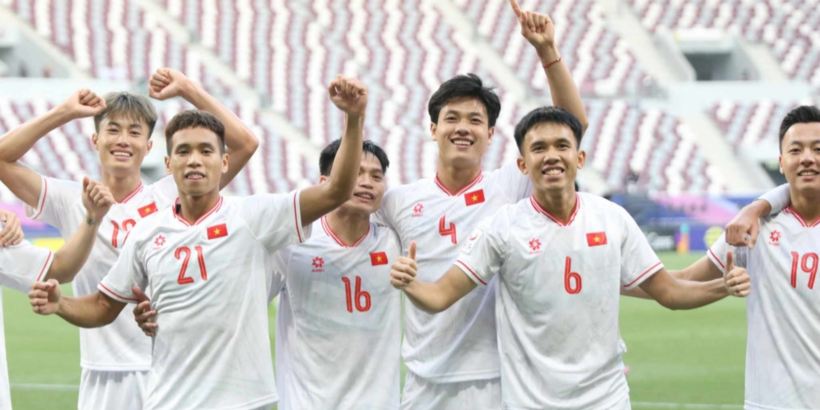 U23 Việt Nam đánh bại U23 Malaysia 2-0 theo kịch bản rất giống trận thắng U23 Kuwait 3-1. Ảnh: VFF