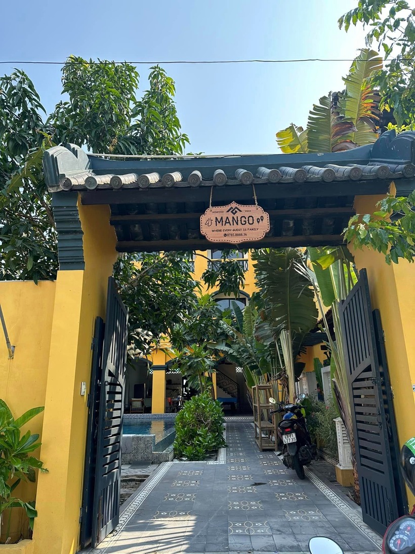 Cổng chào Hana Homestay Danang
