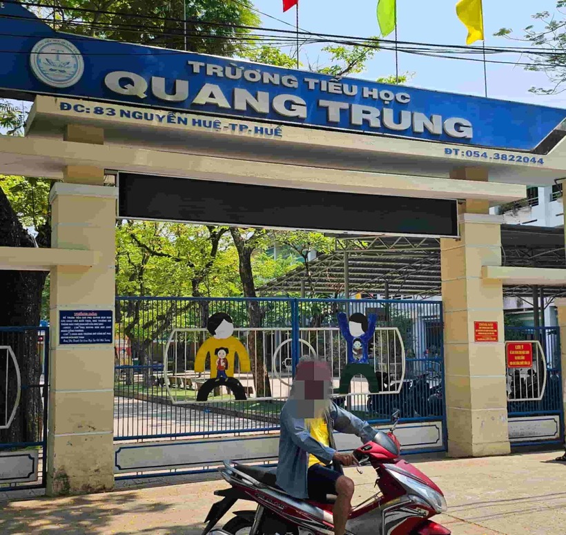 Trường Tiểu học Quang Trung. (Ảnh: Dân trí)