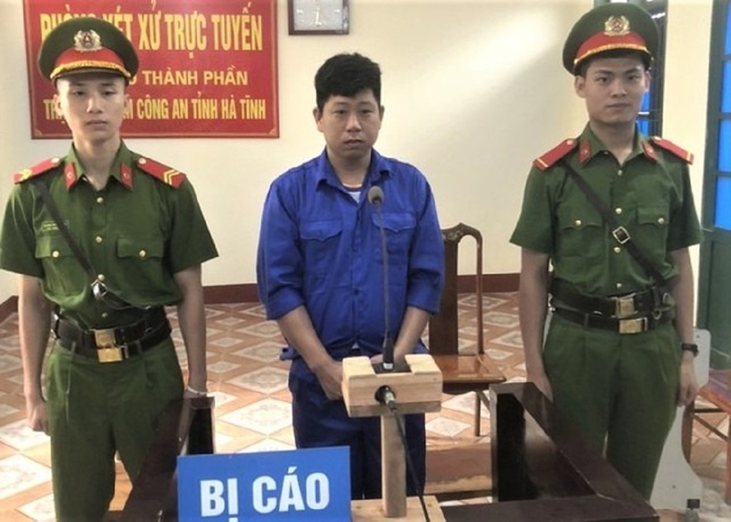 TAND tỉnh Hà Tĩnh tuyên phạt 10 năm tù đối với bị cáo Phạm Xuân Trường về tội: "Giết người". Ảnh: Sức khỏe & Đời sống