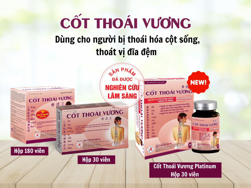 Cốt Thoái Vương đã được nghiên cứu lâm sàng