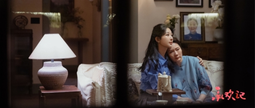 Mạch Thừa Hoan và mẹ dần thấu hiểu nhau hơn. Ảnh: Weibo