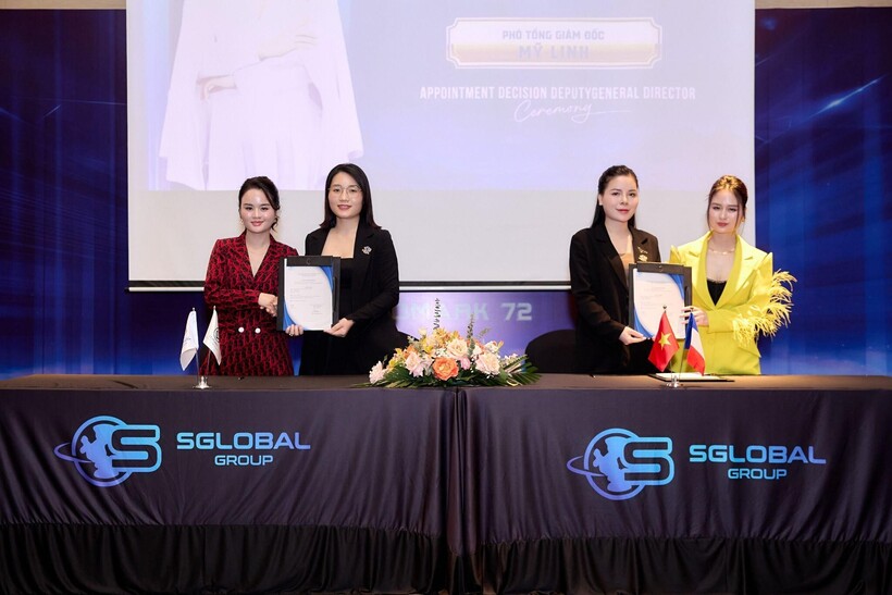 Kí kết bổ nhiệm chức vụ Phó tổng giám đốc Mỹ Linh và Phó tổng giám đốc Xuân Mỹ