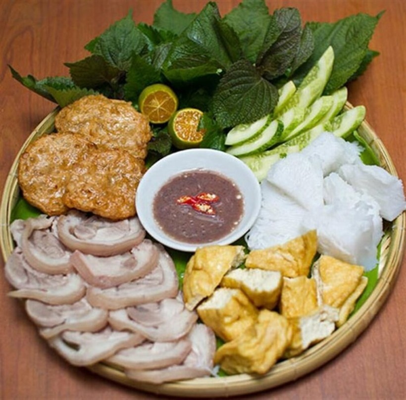 Bún đậu mắm tôm là món ăn dân dã nhưng lại vô cùng hấp dẫn