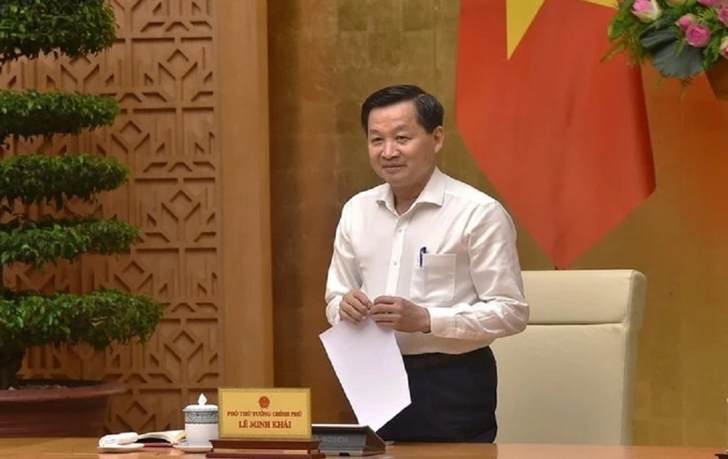 Phó Thủ tướng Lê Minh Khái yêu cầu NHNN đảm bảo cung cầu vàng miếng. Ảnh: VGP