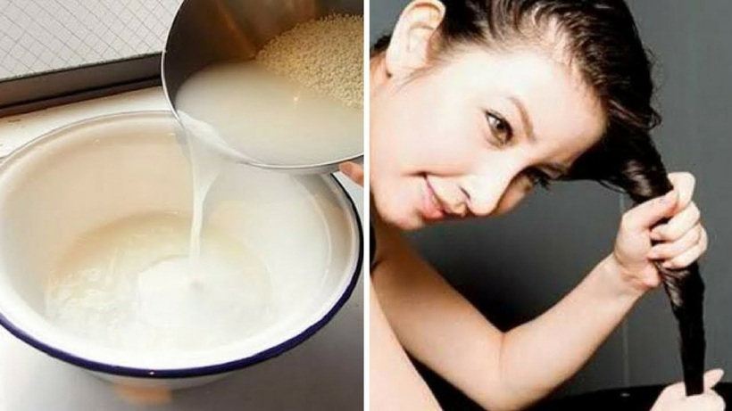 Nước vo gạo giúp kích thích tuần hoàn máu dưới da đầu, thúc đẩy quá trình mọc tóc.