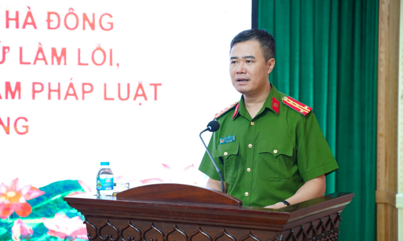 Đại tá Nguyễn Ngọc Quyền, Trưởng Công an quận Hà Đông.