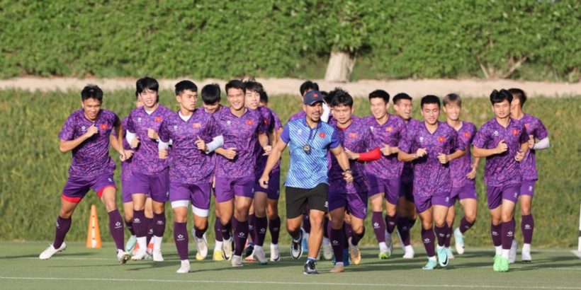 U23 Việt Nam có giá trị đội hình cao hơn U23 Iraq. Ảnh: Dân Trí