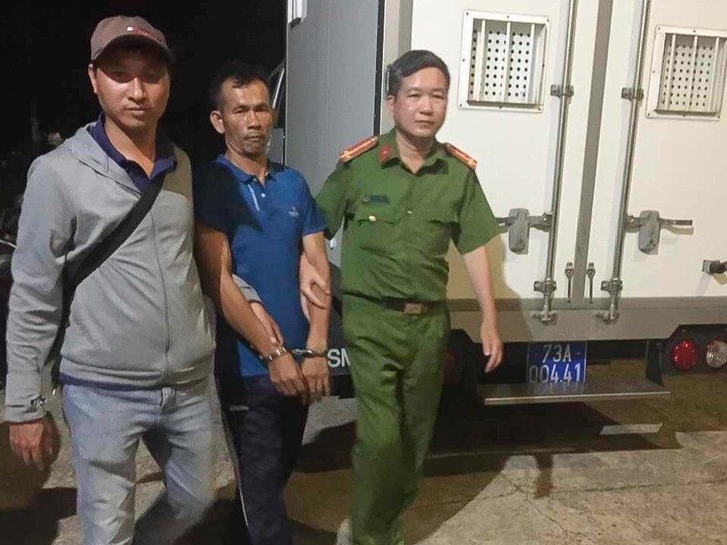 Đối tượng Đàm Xuân Chí bị bắt sau hơn 24 năm lẩn trốn. Ảnh: VietNamNet