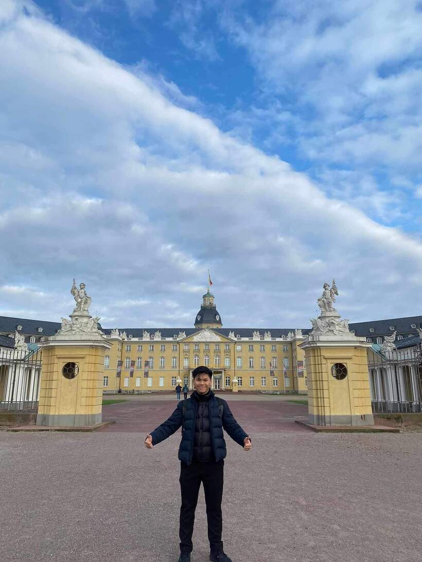 Hoàng Nam Anh - sinh viên năm cuối tại Trường Hochschule Mainz - University of Applied Science.