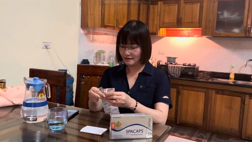 Chị Hoa duy trì sử dụng Spacaps suốt 15 năm qua