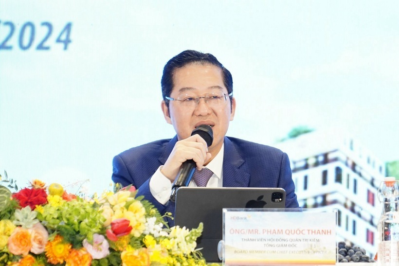 Ông Phạm Quốc Thanh - Thành viên HĐQT kiêm Tổng giám đốc HDBank.