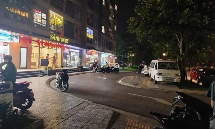 Chung cư nơi phát hiện sự việc.