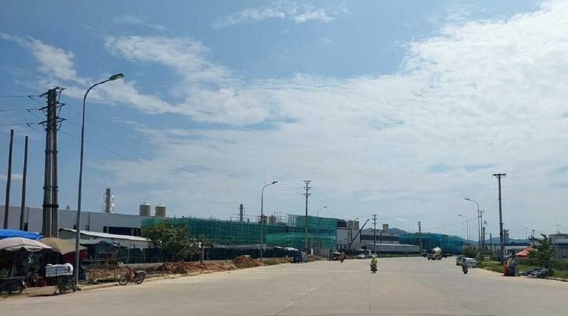 Khu công nghiệp Cẩm Khê xảy ra một vụ nổ khiến 1 người chết, 1 người bị thương. Ảnh: VietNamNet