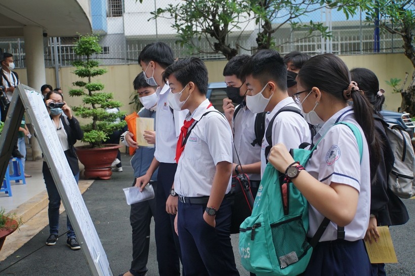 TP.HCM mở cổng thông tin tuyển sinh lớp 10, đăng ký nguyện vọng từ 3/5. Ảnh: Người lao động