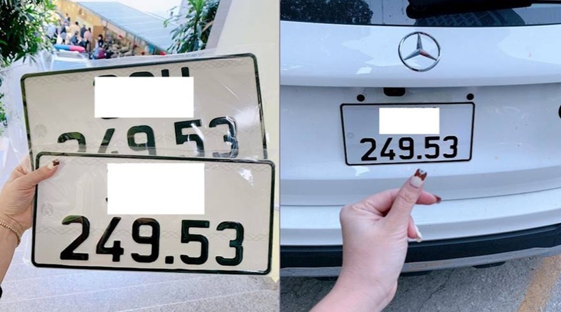 Một số biển số được coi là xấu.